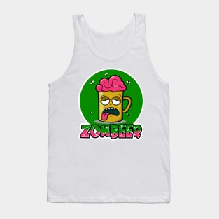 Drunk Halloween Graphics Tank Top